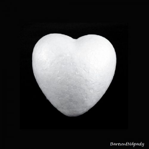 polystyrenové srdce