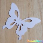 Papírový motýl - 5ks