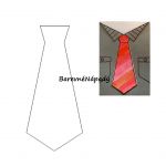 Papírová kravata - malá
