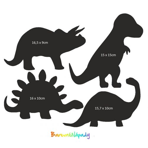 4 dinosauři_BarevnéNápady