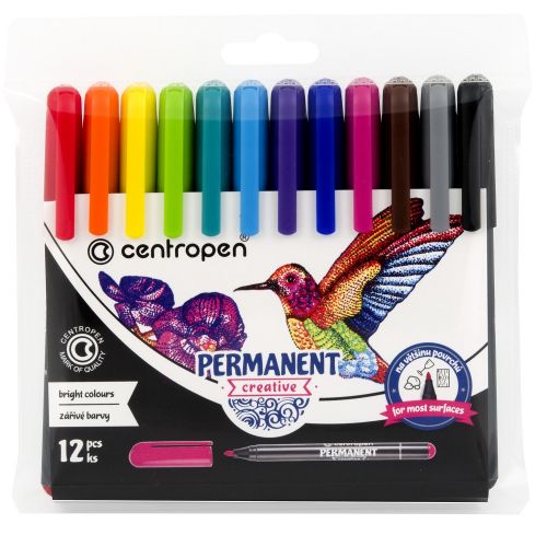 Centropen Permanent Creative_permanentní kreativní popisovače