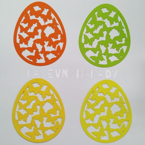 filigránové vejce motýlí_mix barev