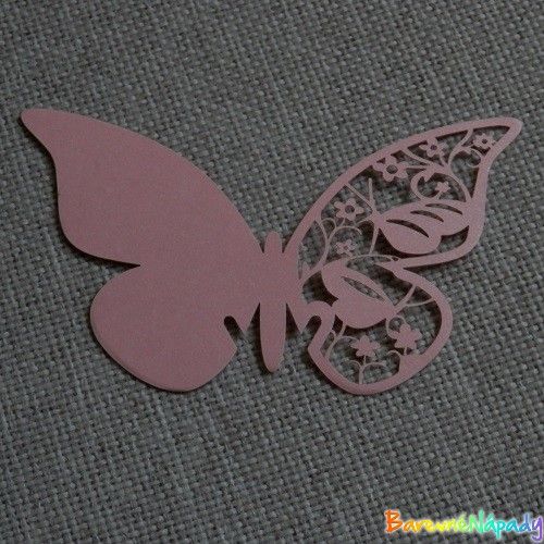 motýl- vzor 7_růžový