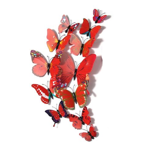 motýlci s magnetem_červený mix