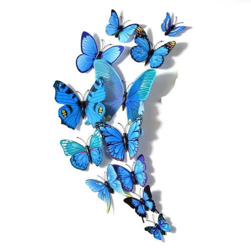 motýlci s magnetem_modrý mix