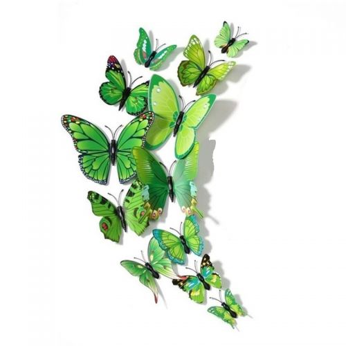 motýlci s magnetem_zelený mix