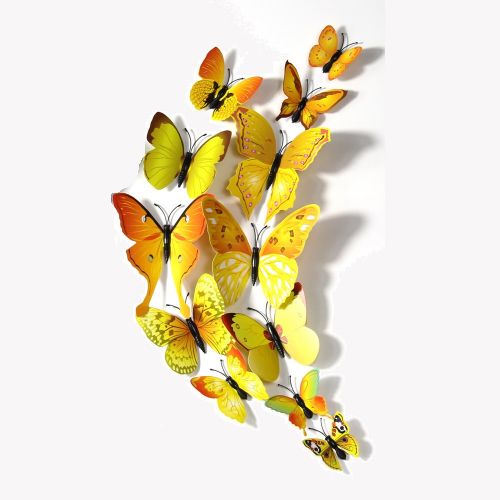 motýlci s magnetem_žlutý mix