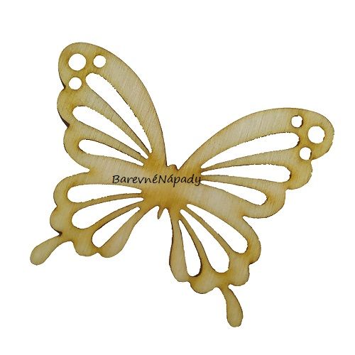motýlek vyřezávaný_dřevěný