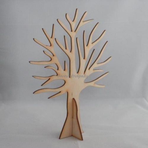 Dřevěný strom rozvětvený - kreativní sada.JPG