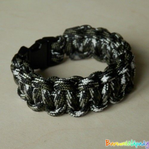 paracord náramek  barva 1.JPG