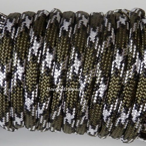 Paracord šňůra khaki 188