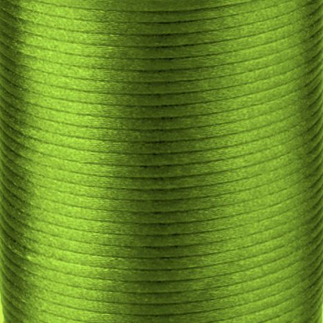 saténová šňůrka 2mm_olivově zelená