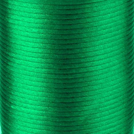 saténová šňůrka 2mm_středně zelená