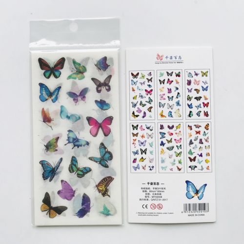 Washi samolepky motýlci_balení