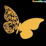 Motýl perleťový - vzor 8