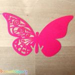 Motýl perleťový - vzor 5