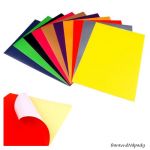Samolepící barevný papír