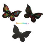 Vyškrabávací obrázek motýlek